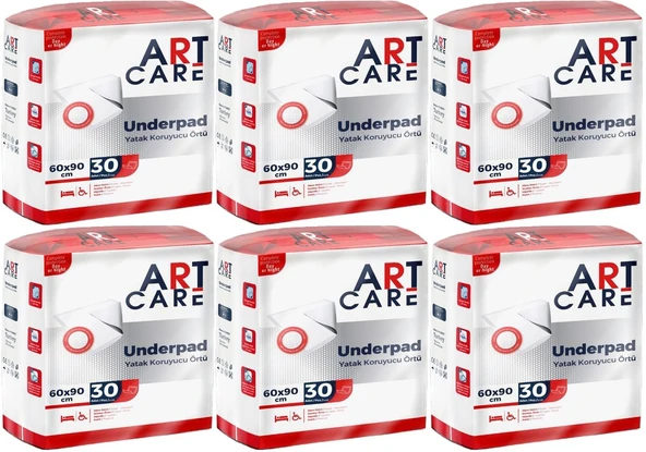 Art Care Hasta Yatak Koruyucu 60*90CM 180 Adet (6PK*30)