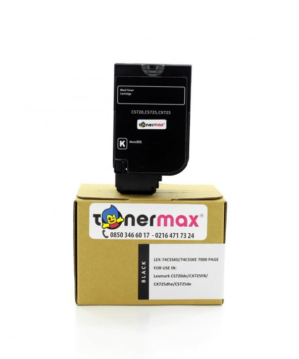 Lexmark CS720de Muadil Toner Siyah