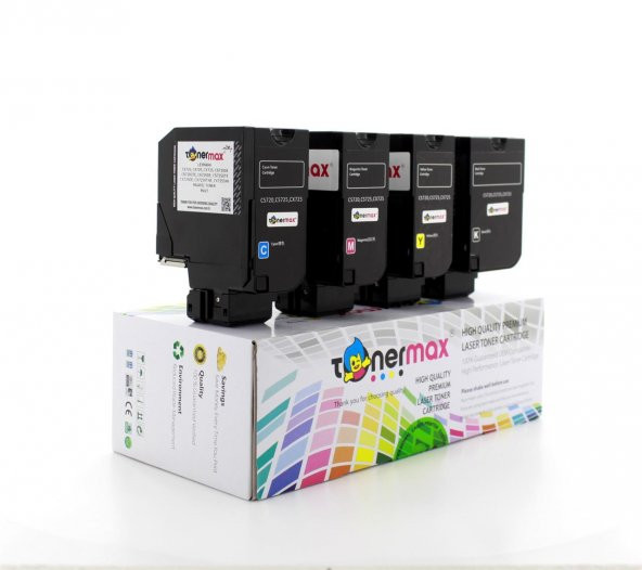 Lexmark CS725dte Muadil Toner Takım - 2