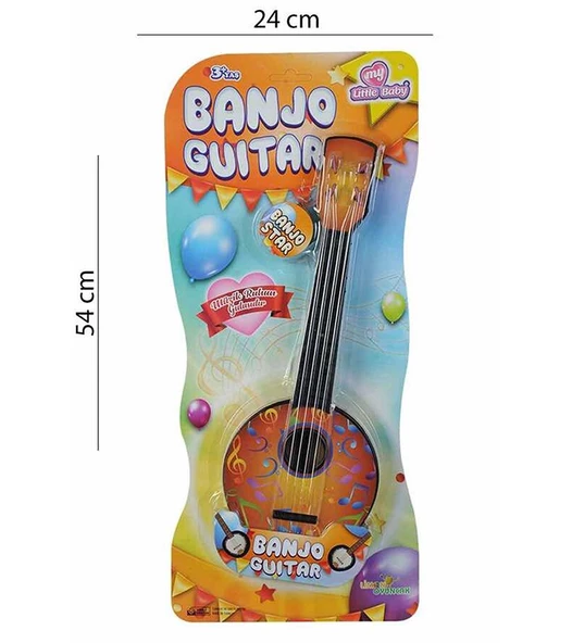 Banjo Çocuk Gitar - Mavi Su Dünyası ürün görseli