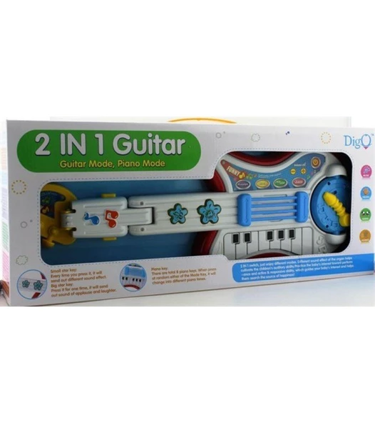 İlk Gitarım ve Pianom - Mavi Su Dünyası ürün görseli