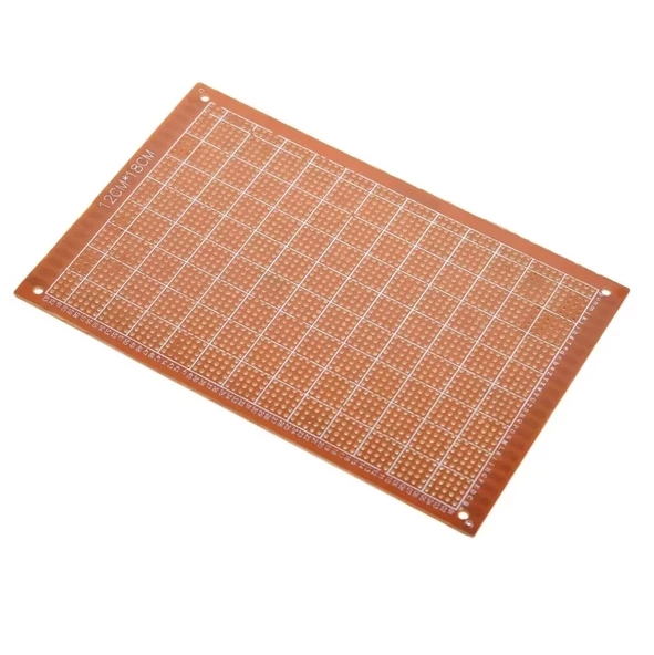 12x18 cm Delikli Pertinaks - Prototip PCB - Resim 2