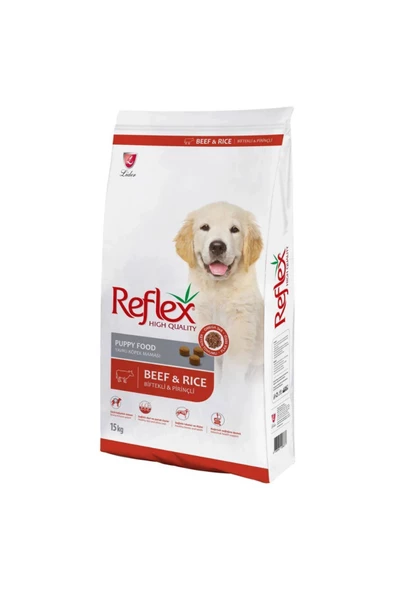 Reflex Biftekli Ve Pirinçli Yavru Köpek Maması 15 Kg.