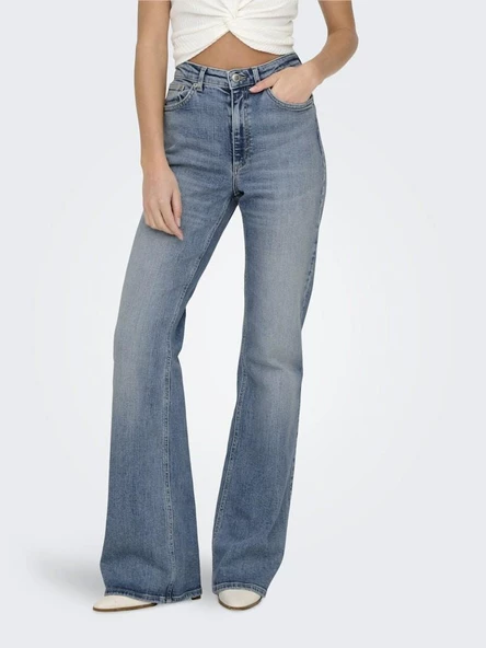 Only Juıcy Hw Flared Kadın Jean Pantolon 15338004 - 3