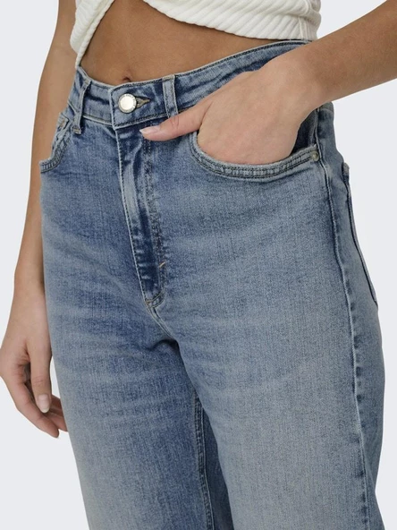 Only Juıcy Hw Flared Kadın Jean Pantolon 15338004 - 5