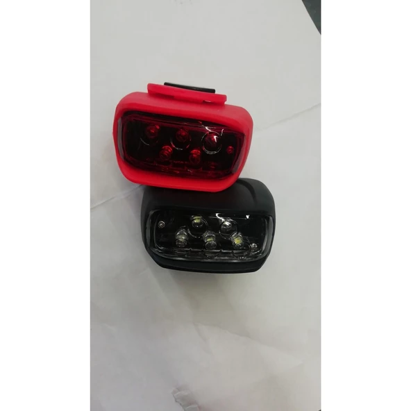 Far-Stop Seti - SNAP SET, Siyah, 5LED, Pilli - 3