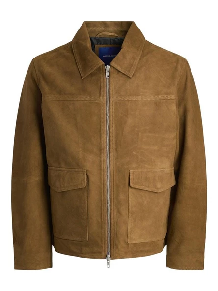 Jack Jones Suede Hakiki suet Erkek Ceket 12278575