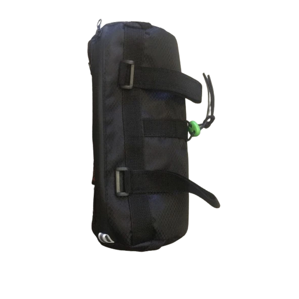 Procycle Gidon Yatay Silindir Çanta ısı yalıtımlı termal (Siyah) - Resim 2