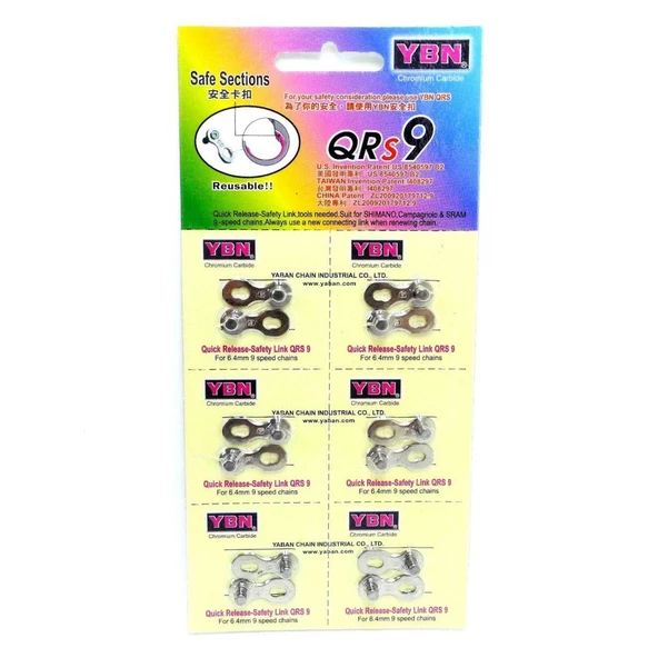 YBN Zincir Kilidi - YBN QRs-9 Vites - Resim 2