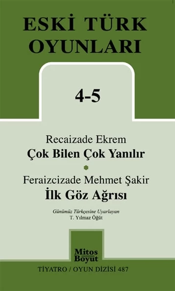 Çok Bilen Çok Yanılır-İlk Göz Ağrısı / Eski Türk Oyunları 4-5 ürün görseli 1