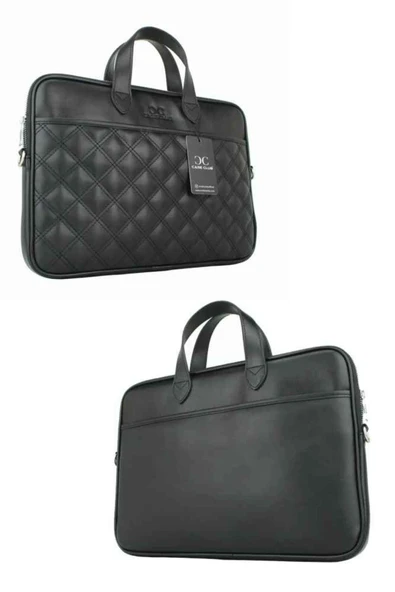 Case Club Slim El Omuz Çantası Kapiton 13,3'' 14'' Inç Omuz Askılı Macbook Air Pro Uyumlu - 7