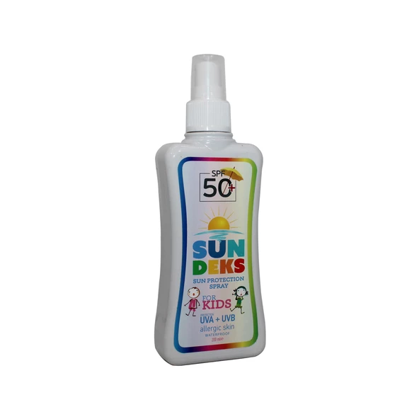 Sundeks Spf 50+ For Kıds Güneş Koruyucu Süt 200 Ml