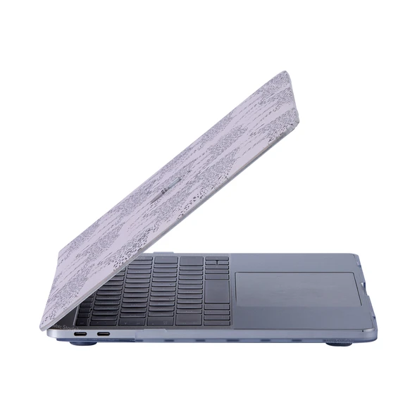 MacBook Air Kılıf 13 inç – A1369 A1466 Uyumlu Sert Koruma Kapak | Darbeye ve Çizilmeye Dayanıklı - Resim 4