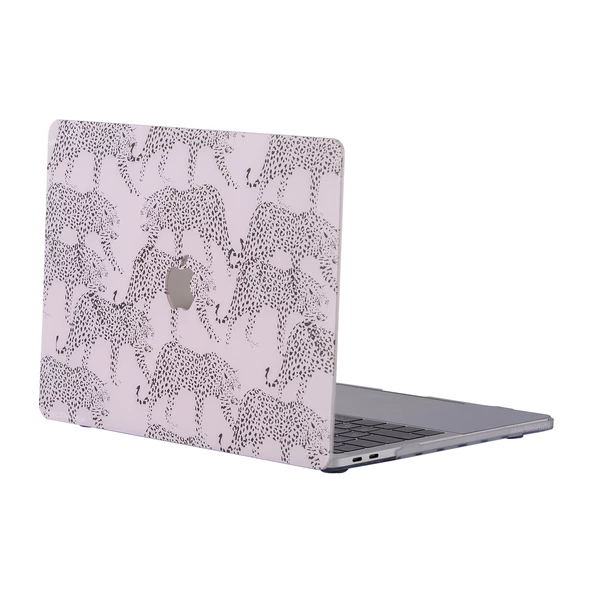 Macbook Air Kılıf 13 inç Animal02 (Eski USB'li Model 2010-2017) A1369 A1466 ile Uyumlu - 4