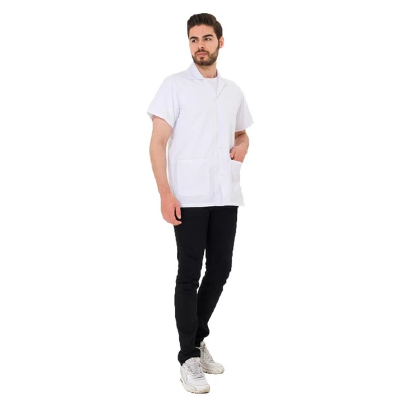Şensel, Aşçı Ceketi, Beyaz -3E1810- İş Elbisesi-İş Kıyafeti - 4