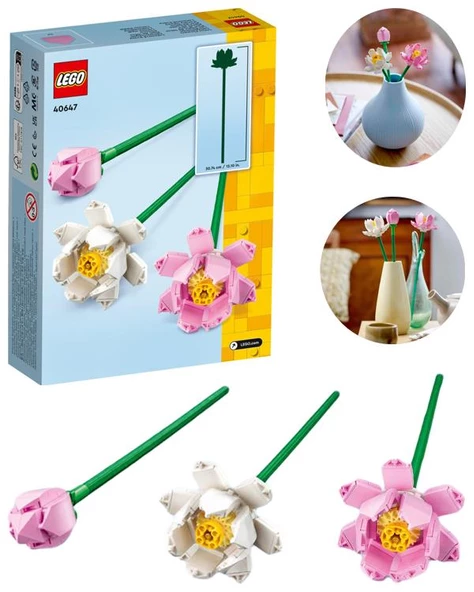 Lego Lotus Çiçekleri 40647 - 3