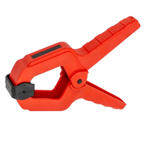 2 ADET Yaylı Kıskaç Mandal El Tip İşkence Kırmızı Klips Mengene Hobi 75 mm 3 inç - 8