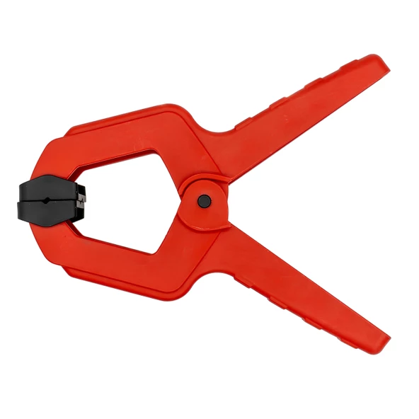 2 ADET Yaylı Kıskaç Mandal El Tip İşkence Kırmızı Klips Mengene Hobi 75 mm 3 inç - 6