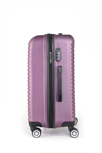 Cambridge Polo Club Abs Singapur Üçlü Bavul Seti 191036-Mürdüm - 8