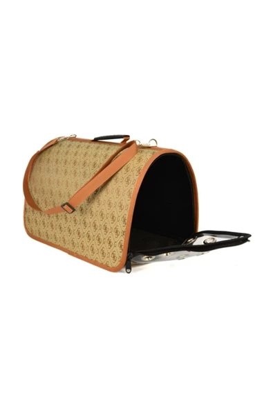 Pet Preety Flybag Kapalı Çanta Kahve 28x44x28 cm - 2