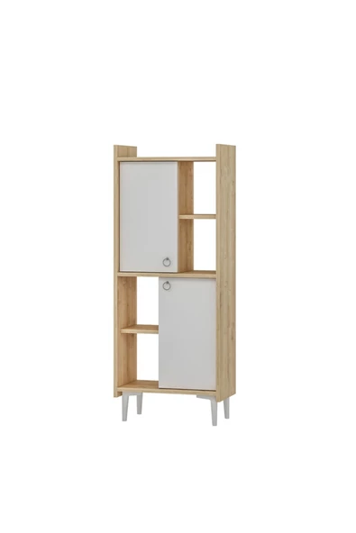 Cantek Dizayn Leeds Banyo Dolabı Ve Çok Amaçlı Dolap Safirmeşe-Beyaz - 4