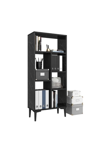 Cantek Dizayn Penta Kitaplık Royal Mermer - 3
