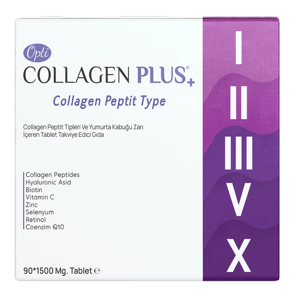 OptiCollagen Plus 5 Tip Collagen 1500 mg 90 tb