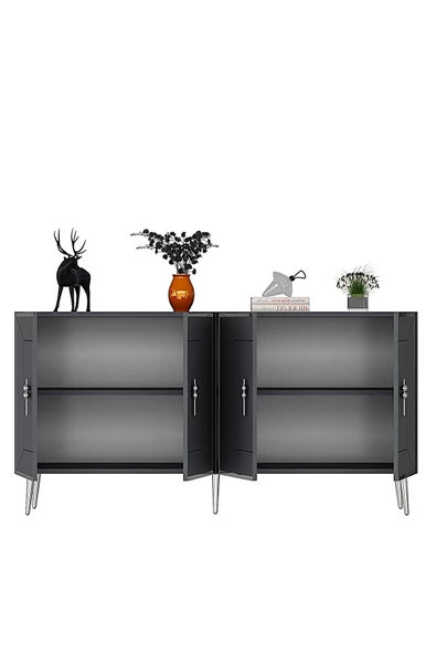 Cantek Dizayn Arnoct (Kb150) Konsol Antrasit-Gümüş - 5