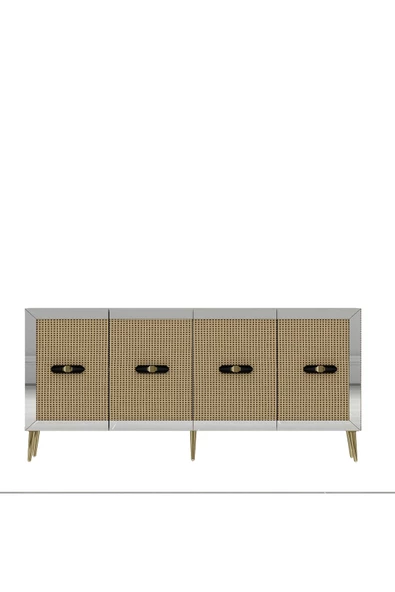 Cantek Dizayn Darkct (Kb150) Konsol Beyaz-Hazeran-Gümüş - 3