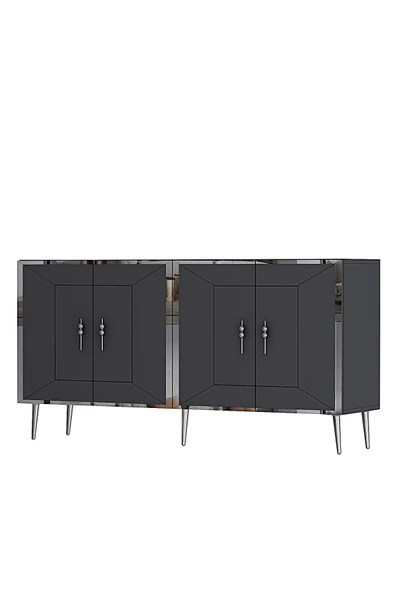 Cantek Dizayn Arnoct (Kb150) Konsol Antrasit-Gümüş - 4