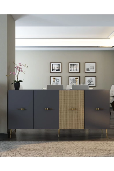 Cantek Dizayn Normct (Kb150)  Konsol Antrasit-Hazeran