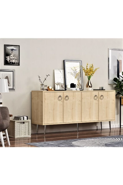 Cantek Dizayn Kapaklı 160 Cm Sole Konsol Safirmeşe-Safirmeşe