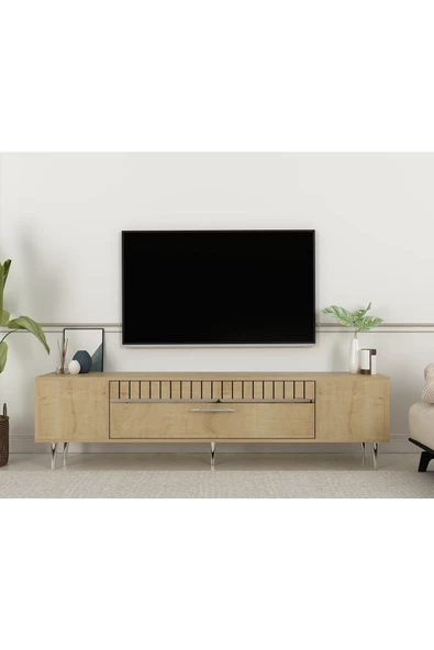 Cantek Dekolp1Ct Tv Sehpası Safirmeşe-Gümüş
