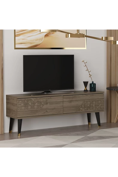 Cantek Dizayn Torontoct 120 Cm Tv Sehpası (Alt Modül) Ceviz-Ceviz