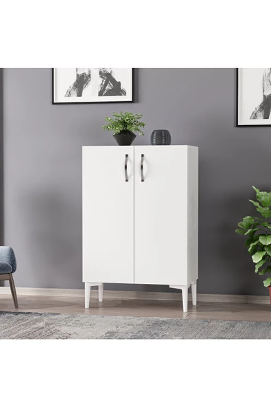 Cantek Dizayn Mina 15 Cm Sehpa,Tv Ünitesi Mobilya Ayağı ( 4 Adet) Beyaz - 2