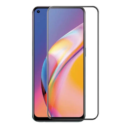 Oppo A76 Ekran Koruyucu Ekranı Tam Kaplayan Davin 5D Cam