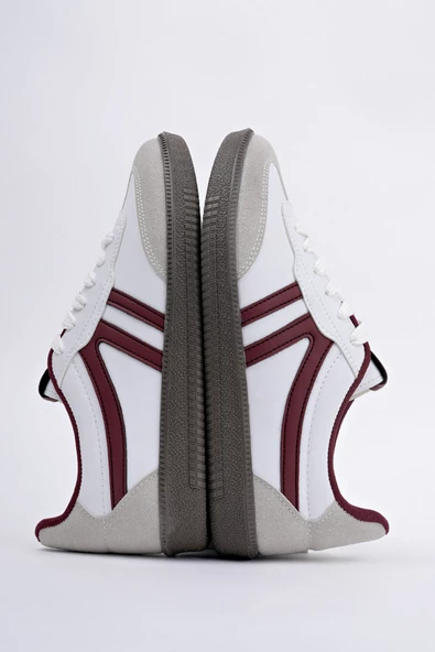 Muggo GARCİA Garantili Unisex Ortopedik Günlük Bağcıklı Yürüyüş Koşu Sneaker Spor Ayakkabı - 9