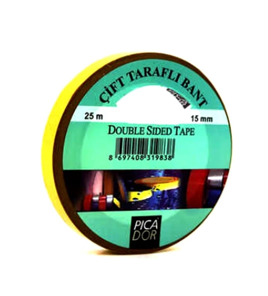Picador Çift Taraflı Bant 15Mmx25Mt