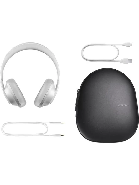 Bose Noise Cancelling 700 Kulak Üstü Gümüş Bluetooth Kulaklık - Teşhir - Resim 4