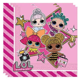 LOL SURPRISE PEÇETE 40 lı paket 33*33 cm