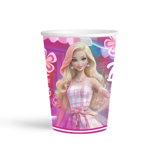 Karton Bardak 8oz 8li -Bestie- 24'lu paket