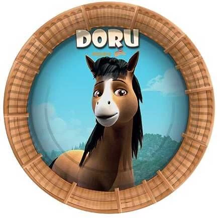 DORU AT TABAK 23 cm 24'lu paket