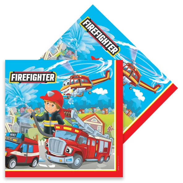 Firefighters Peçete 33x33cm  48 li paket