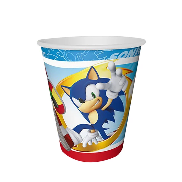 Sonic Karton Bardak 8oz 24 lu paket
