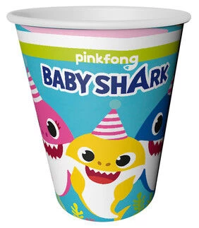 BABY SHARK BARDAK 220/240CC 24'lu paket