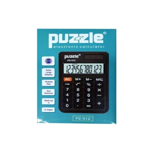 Puzzle PZ 512 Mini Boy Hesap Makinesi - 4