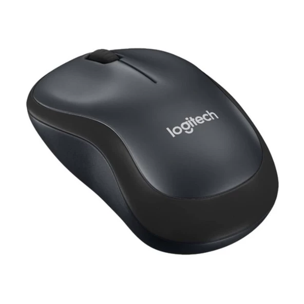 Logitech M221 Kablosuz Mouse Siyah, Sesisz - 910-006510 - 2