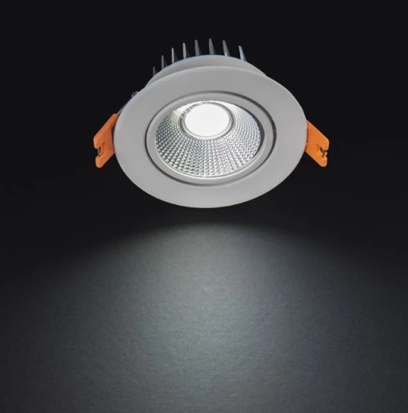 5W 450LM BEYAZIŞIK Mercan KROM Sıva Altı Spot YL28 0502 2 ADET - 2