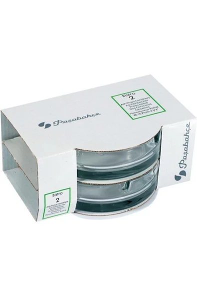 Paşabahçe 54036 cam küllük - cam kül tablası 8 li - 2