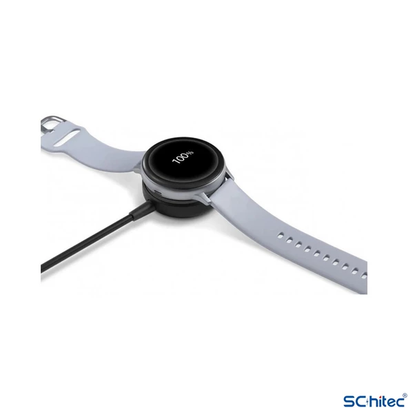 ScHitec Samsung Watch 4/Watch 5/ Watch 6 Uyumlu Fast Wireless Charge Hızlı Kablosuz Akıllı Saat Şarj Cihazı - 4